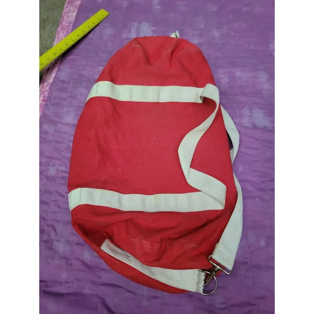 Vintage Canvas Indiana IU Duffle Bag Retro